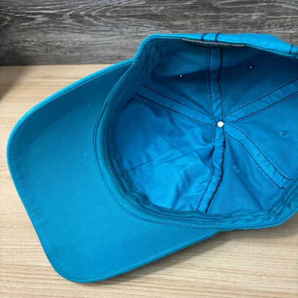 Austin Texas Hat Cap Strap Back Blue Distressed Adjustable One Size Outdoors - Picture 7 of 10